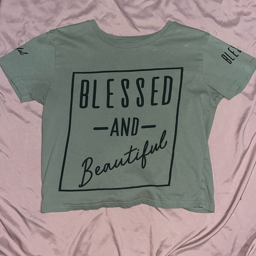 Cropped Graphic Tee
